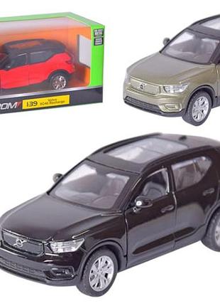 Машина металева 4360 volvo xc40, 1:39, відкриваються двері, коробка 14,5x6,5x7 см "автопром"