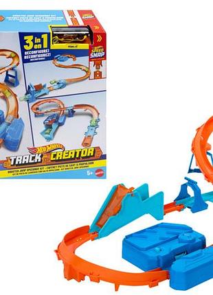 Моторизований трек jdb49 "крутий стрибок" серії "track creator" hot wheels