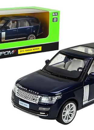 Машина металлическая "автопром" 68357, 1:34 "2013 range rover", на батарейках, свет, звук, открываются двери, в коробке р.18 * 9 *