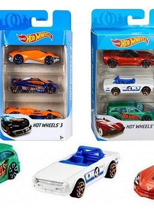 Набір автомобілей 3 шт. в асортименті k5904 hot wheels