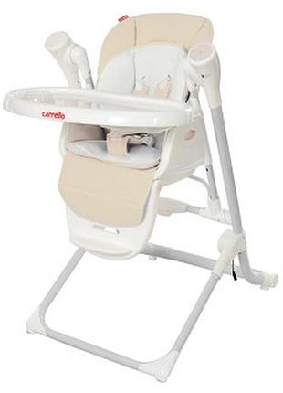 Стульчик-качели carrello triumph crl-10302 beige / cream beige /1/ moq, шт