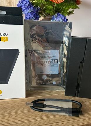 Зовнішній жорсткий диск western digital 750gb 5400 об/хв usb 3.0 2.5″ у кейсі, портативний hdd
