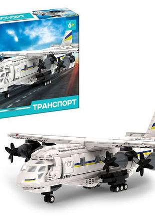 Конструктор pl-921-396, транспорт самолет, 1154 детали, инструкция и наклейки в комплекте, коробка 63,5x42,5x9 см iblock