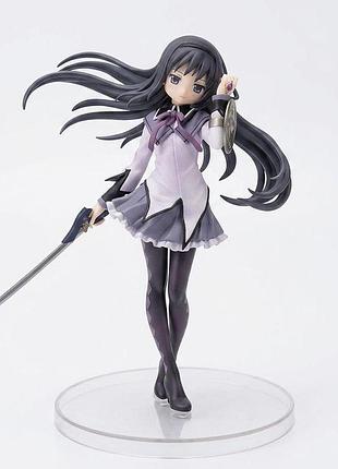 Аніме фігурка акемі хомура, дівчинка-чарівниця мадока (puella magi madoka magica, akemi homura)
