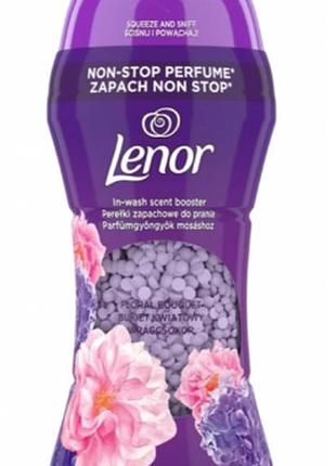 Кондиционер для белья в гранулах lenor floral bouquet цветочный букет, 195 г