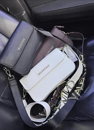 Женская сумка valentino, сумка валентино, сумка через плечо,кросс-боди, сумка на плечо