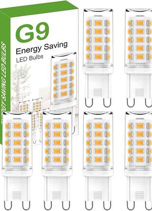 Led лампа tuare g9 6000k 5w 560lm холодная белая, 6 шт