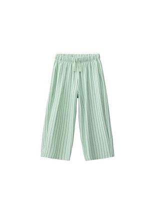 Штани relaxed в смужку zara