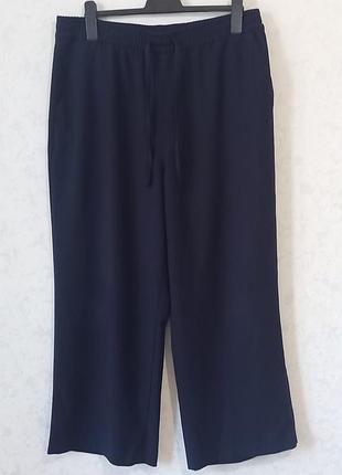 Брюки жіночі широкі, висока посадка. eur.48, uk.20, укр.58-60