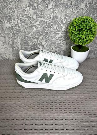 New balance кроссовки 45 размер кожаные спортивные белые