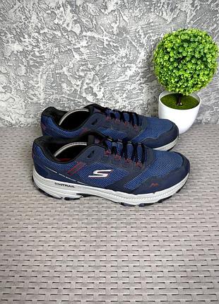 Skechers go trail water repellent кроссовки 45 размер трекинговые синие