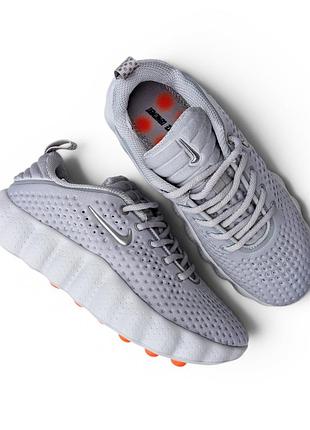 Жіночі кросівки nike mind 002 сірі гарні текстильні на літо легкі для прогулянок зручні міські підошви з піни найк майнд
