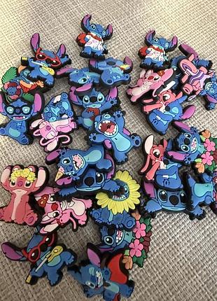 Stitch джибитсы лило и стёжка аксессуары для обуви накладки