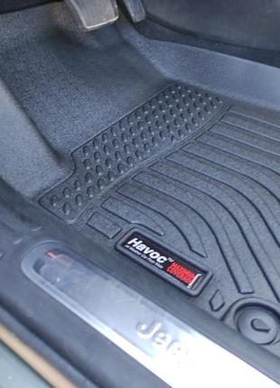 Килимки в салон jeep cherokee (2014-2024) havoc™ premium