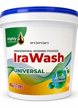 Пральний порошок ira wash u+ universal 10 кг