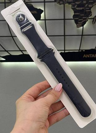 Силіконовий ремінець apple watch 42/44/45/49 mm,силіконовий якісний ремінець для епл вотч 42/44/45/49 мм (два ремінця s/m та m/l)