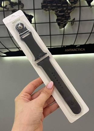 Силіконовий ремінець apple watch 42/44/45/49 mm,силіконовий якісний ремінець для епл вотч 42/44/45/49 мм (два ремінця s/m та m/l)