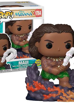 Фігурка funko pop фанко поп disney moana maui glow 1764 мауї