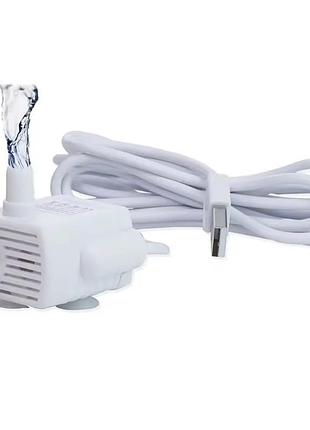 Занурювальний насос для фонтана-поїлки для котів та собак (usb)