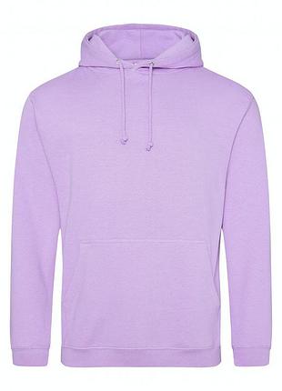 Кенгурушка толстовка с капюшоном худи just hoods college hoodie лаванда, l