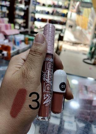 Стойкий блеск для губ bbrose 24-hour lip gloss n3 3.5 g