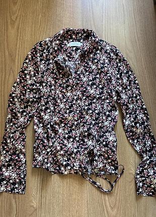 Блуза в квітковий принт calvin klein