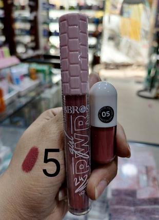 Стойкий блеск для губ bbrose 24-hour lip gloss n5 3.5 g