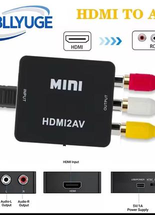 Конвертер hdmi на av