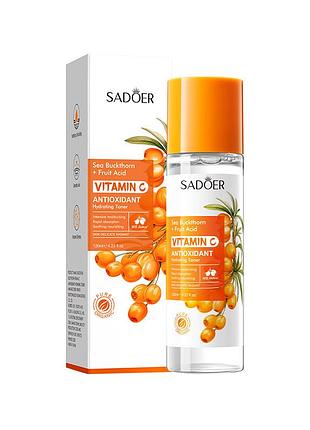 Тонер для лица с облепихой и витамином с sadoer 120 мл