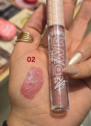 Стойкий блеск для губ bbrose 24-hour lip gloss n2 3.5 g