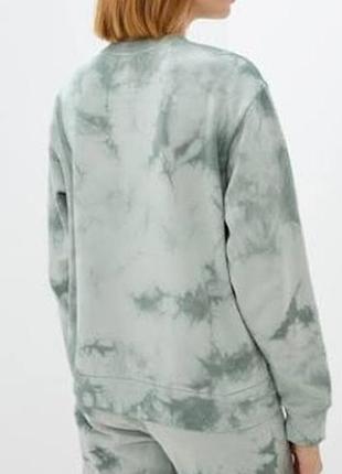 12-14/14+ р h&amp;m новый фирменный свитшот батник кофта летом вываренный тай-дай