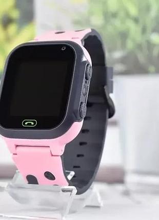 Детские часы smart baby watch q16 pink