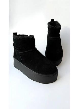 Зимові уги для дівчаток evie arctic black, розмір 39 (25,5 см.)