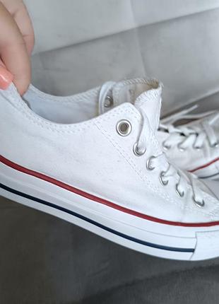 Кеды белые converse