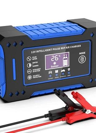Зарядное устройство интеллектуальное pulse repair 12v 6a с функцией восстановления аккумуляторов