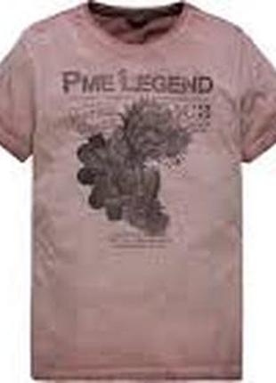 Мужская футболка pme legend vintage grade 100% хлопок, эффект вареного денима, m