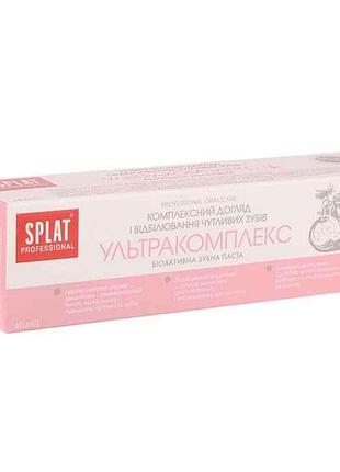 Паста зубна professional compact ultracomplex new 40мл тм splat