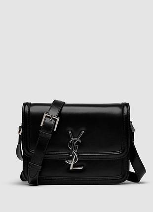 💎 yves saint laurent solferino black lacquered/silver