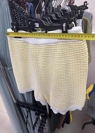 Вʼязані шорти primark 4