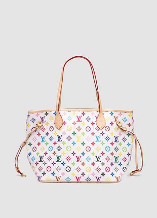 💎 louis vuitton x murakami takashi neverfull mm multicolor