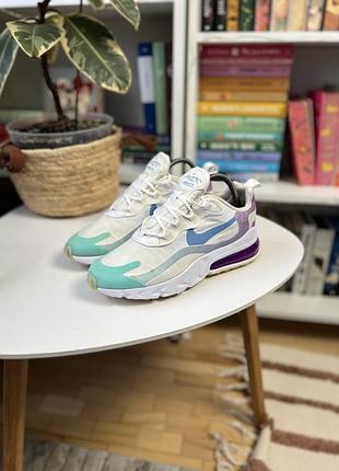 Nike air max 270 кросівки жіночі найк айр макс спортивні яскраві 38,5
