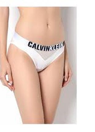 Оригинальные женские трусики-бикини calvin klein, микрофибра, m.