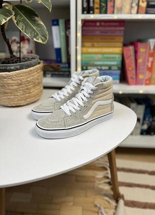 Vans sk 8 hi жіночі замшеві кросівки кеди ванс венс ск скейтбординг