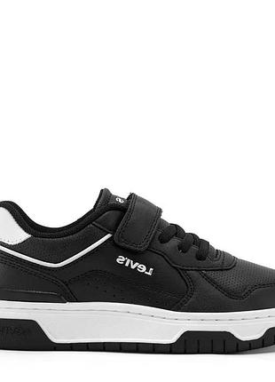 Кроссовки для мальчика levi's dereck vder0020s b/w 0008, размер 31 (19,5 см.)