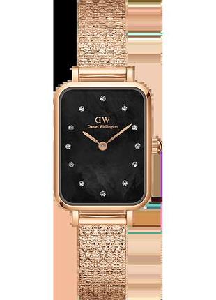 Годинник жіночий daniel wellington quadro lumine pressed piano dw00100579
