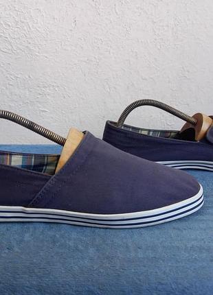 Слипоны мужские fred perry kingston stampdown twill