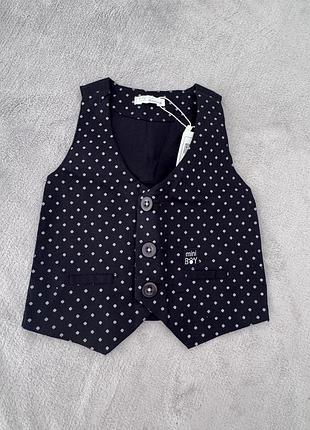 Стильний жилет для хлопчика zara baby