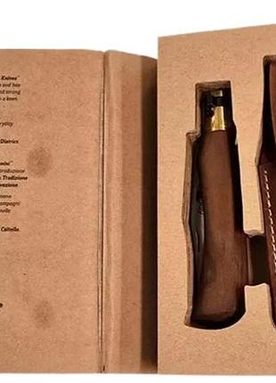 Нож подарочный old bear gift box classic m walnut 10