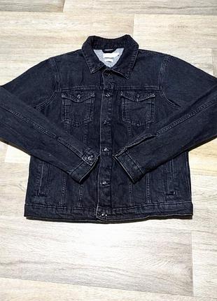 Чоловіча джинсова куртка вітровка topman, розмір м.
