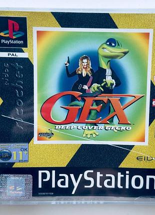 Gex deep cover gecko eidos ricochet value series, б/в, англійська версія - диск для playstation 1